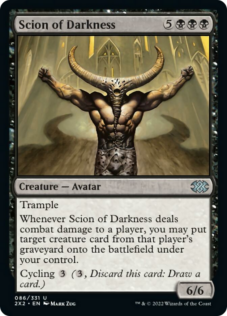 Magic: The Gathering - Scion of Darkness - Double Masters 2022
