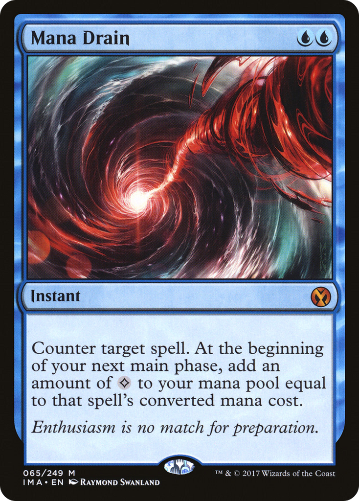 Magic: The Gathering - Mana Drain - Iconic Masters