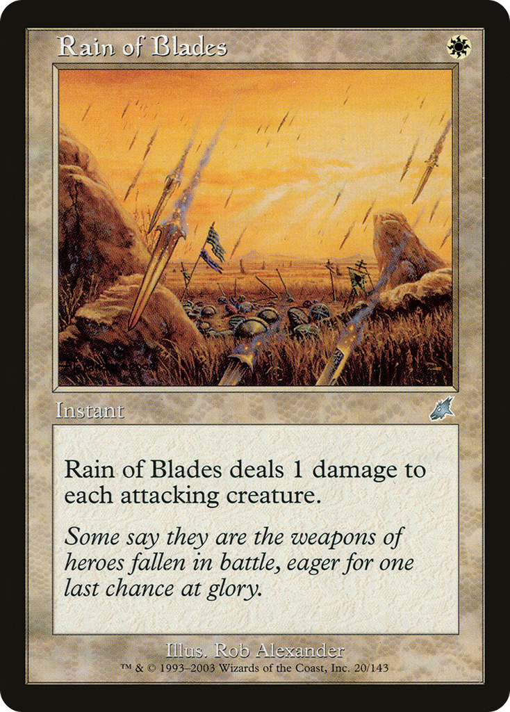 Magic: The Gathering - Rain of Blades - Scourge