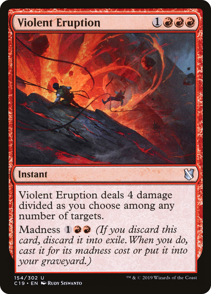 Magic: The Gathering - Violent Eruption - Commander 2019