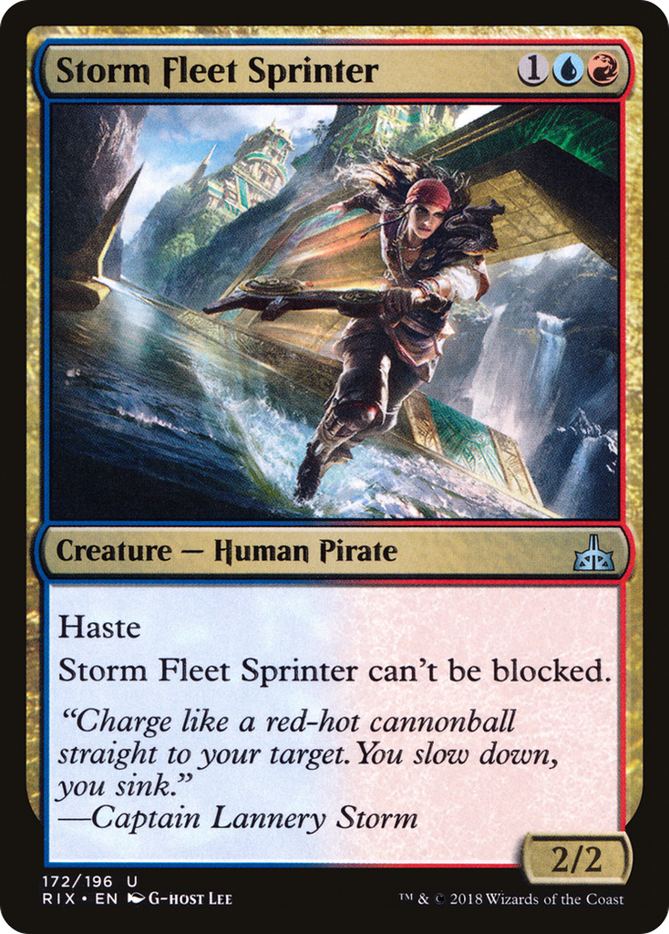 Magic: The Gathering - Storm Fleet Sprinter - Rivals of Ixalan