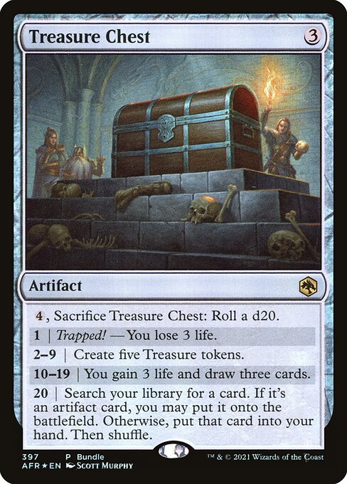 Magic the Gathering - Treasure Chest Foil - Adventures in the Forgotten Realms