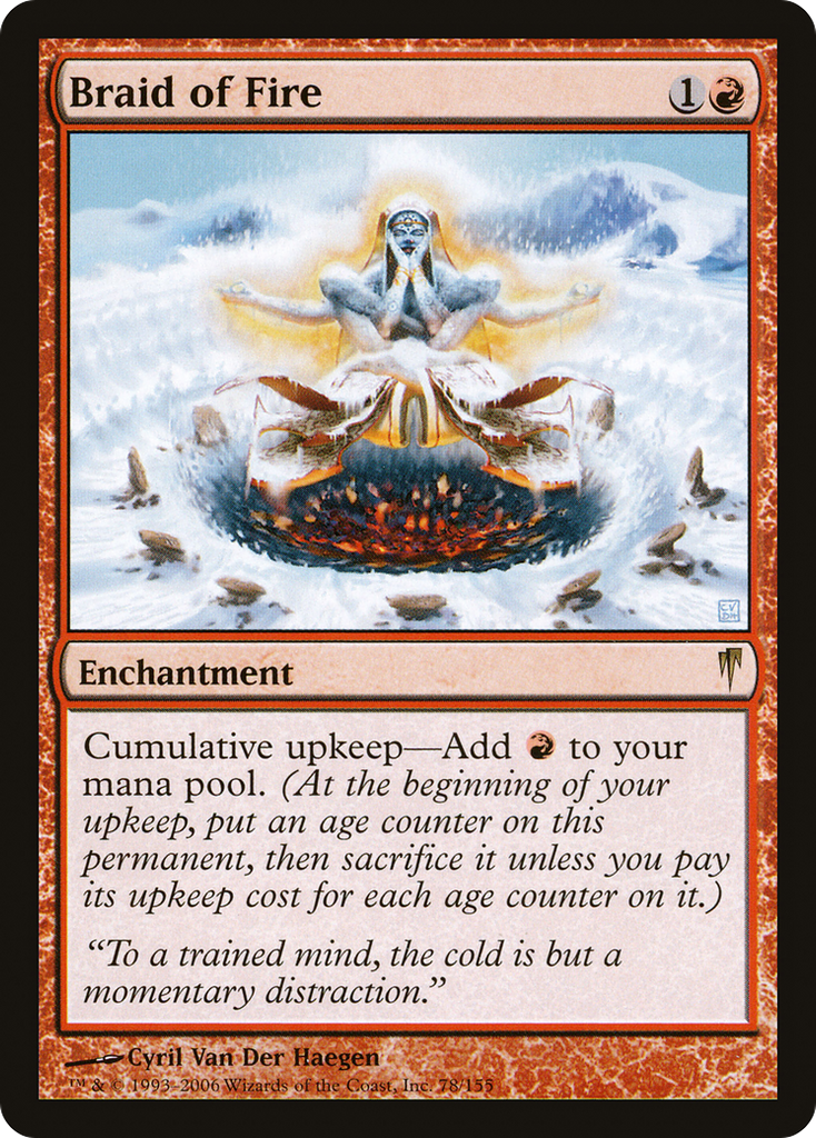 Magic: The Gathering - Braid of Fire - Coldsnap