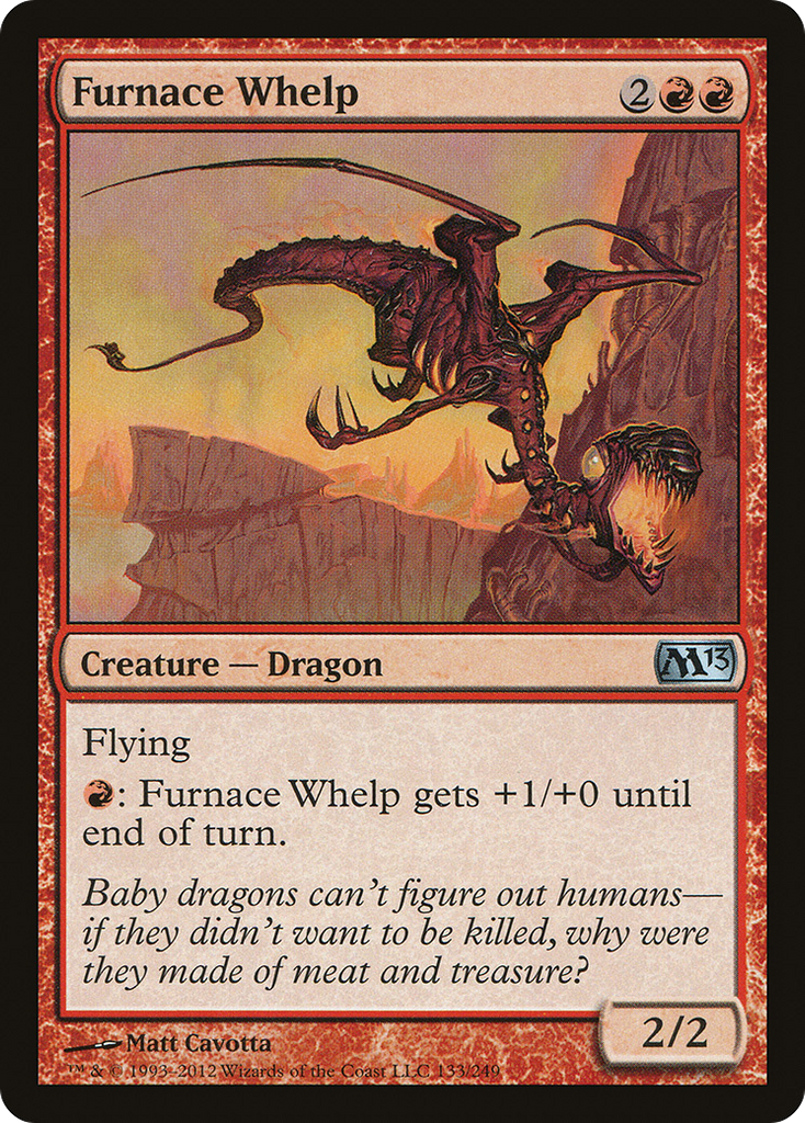 Magic: The Gathering - Furnace Whelp - Magic 2013