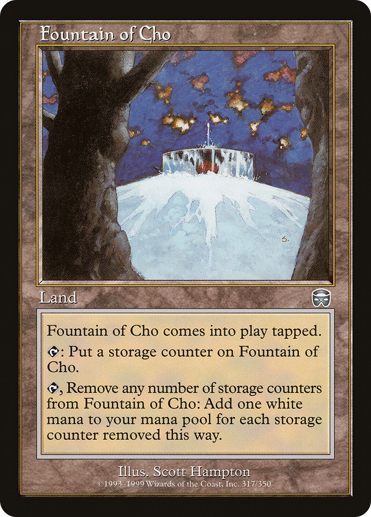 Magic: The Gathering - Fountain of Cho - Mercadian Masques