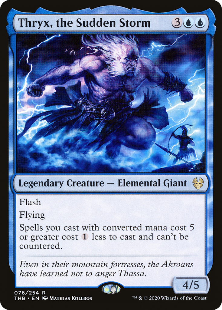 Magic: The Gathering - Thryx, the Sudden Storm - Theros Beyond Death