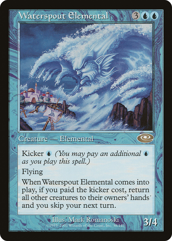 Magic: The Gathering - Waterspout Elemental - Planeshift