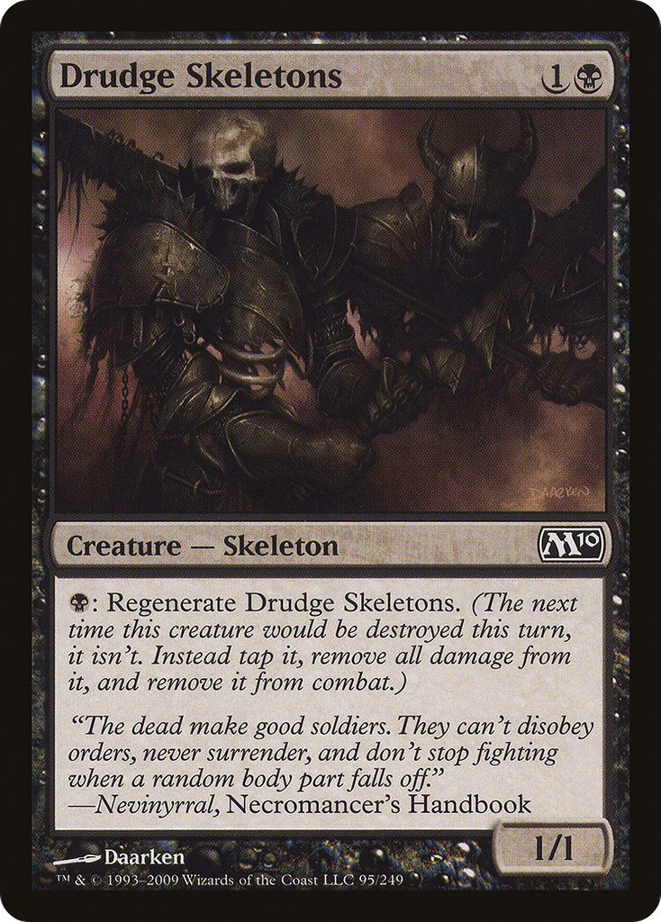 Magic: The Gathering - Drudge Skeletons - Magic 2010