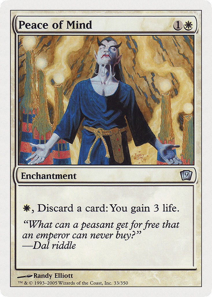 Magic: The Gathering - Peace of Mind - Ninth Edition