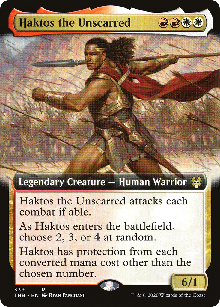 Magic: The Gathering - Haktos the Unscarred - Theros Beyond Death