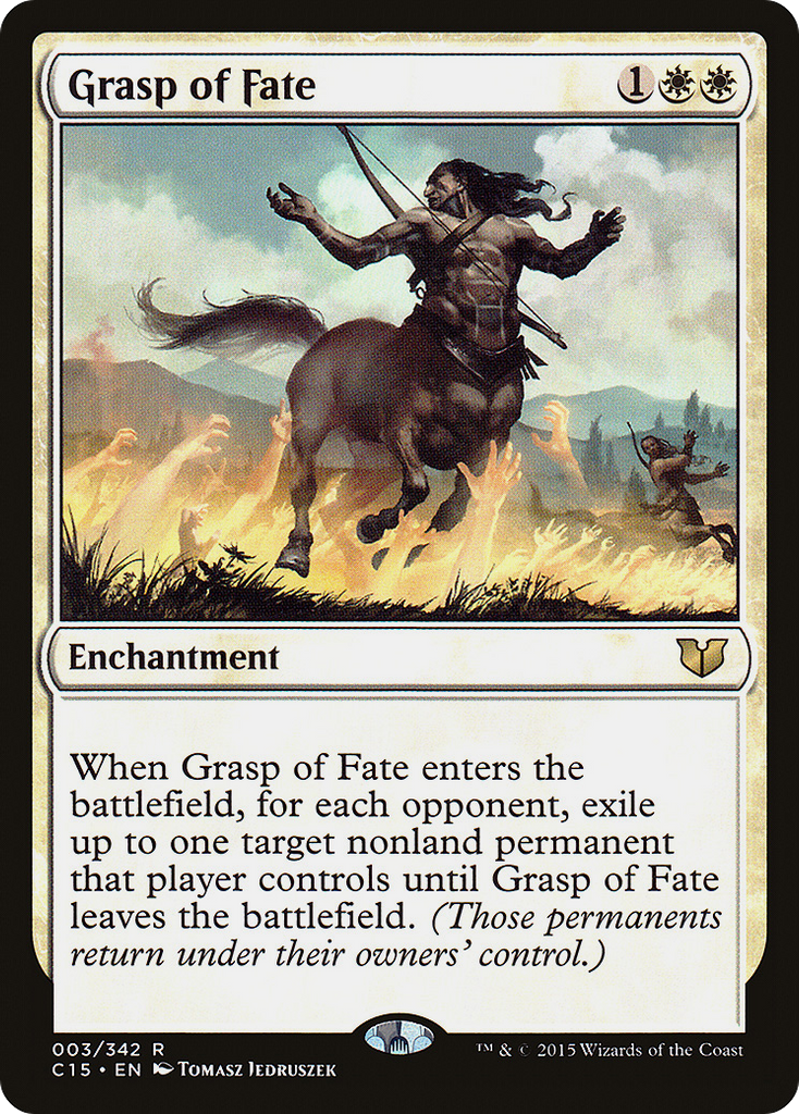 Magic: The Gathering - Grasp of Fate - Commander 2015