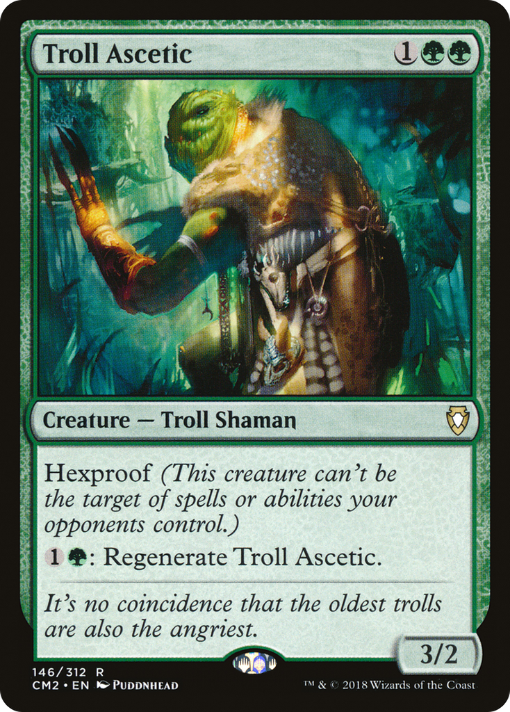 Magic: The Gathering - Troll Ascetic - Commander Anthology Volume II