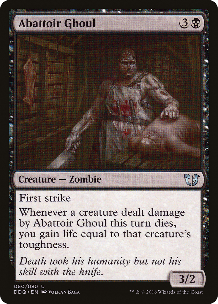 Magic: The Gathering - Abattoir Ghoul - Duel Decks: Blessed vs. Cursed