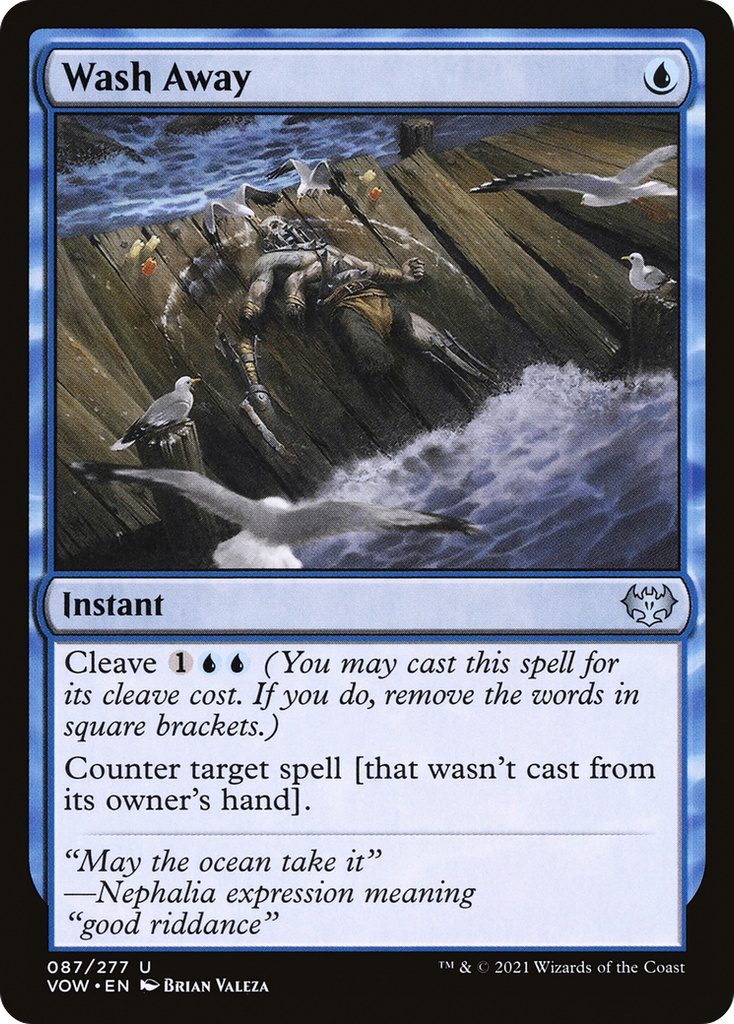 Magic: The Gathering - Wash Away - Innistrad: Crimson Vow