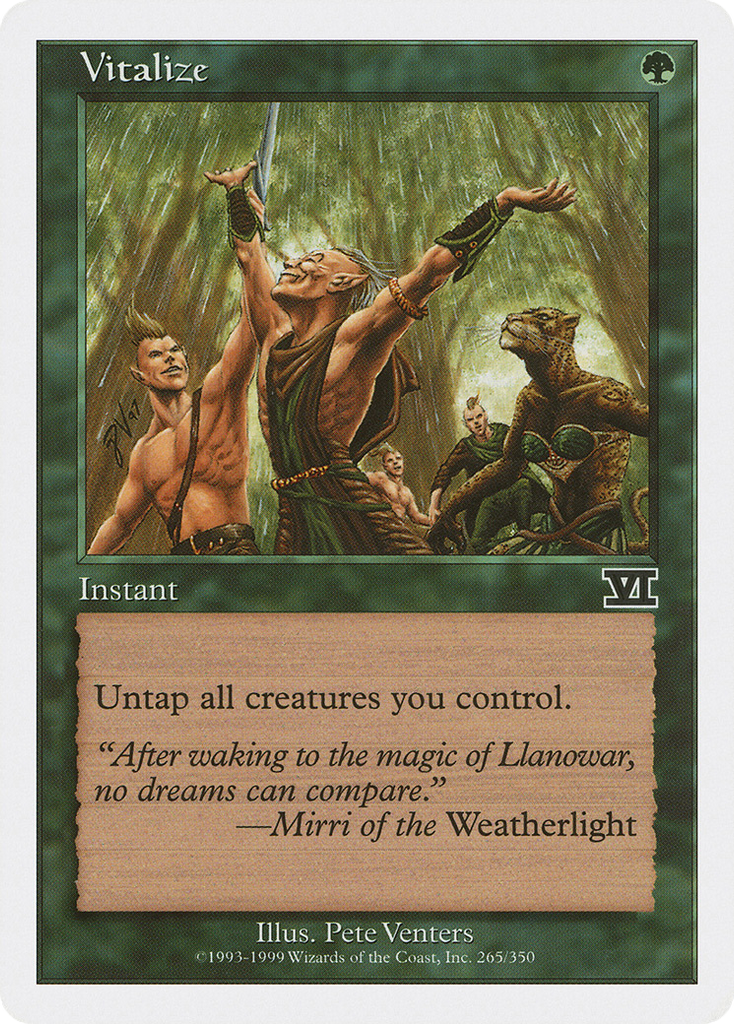 Magic: The Gathering - Vitalize - Classic Sixth Edition