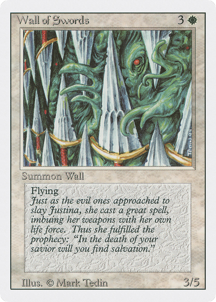 Magic: The Gathering - Wall of Swords - Revised Edition