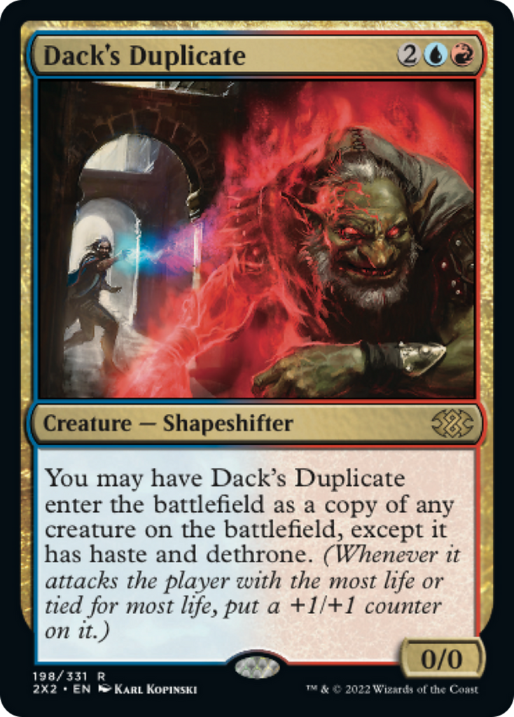 Magic: The Gathering - Dack's Duplicate - Double Masters 2022