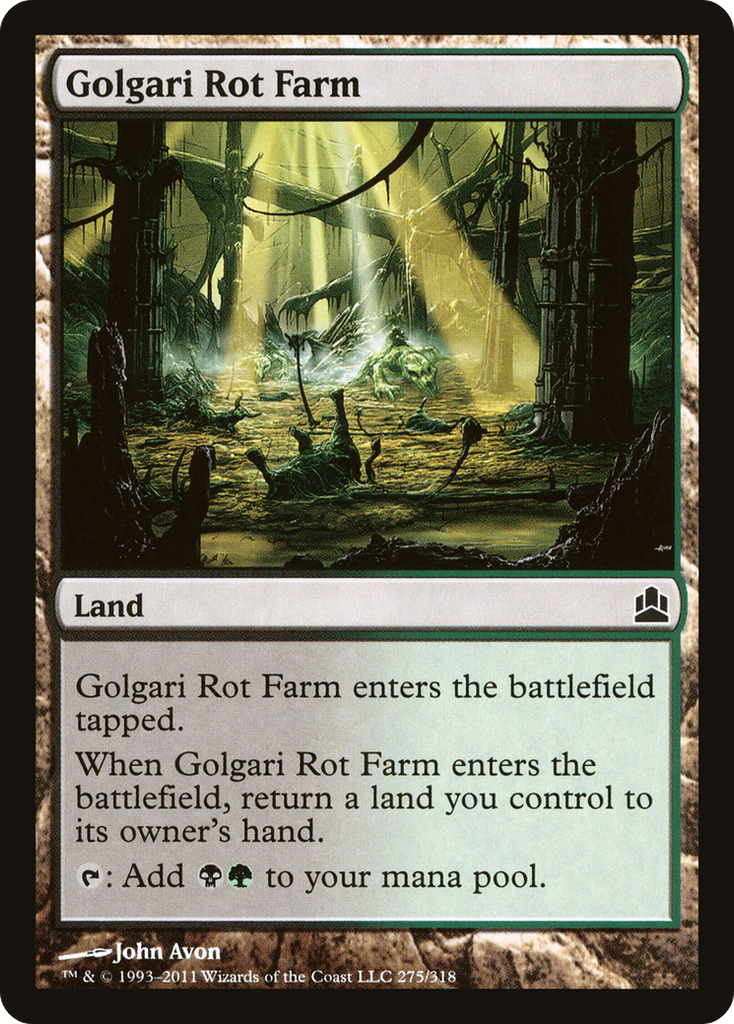 Magic: The Gathering - Golgari Rot Farm - Commander 2011