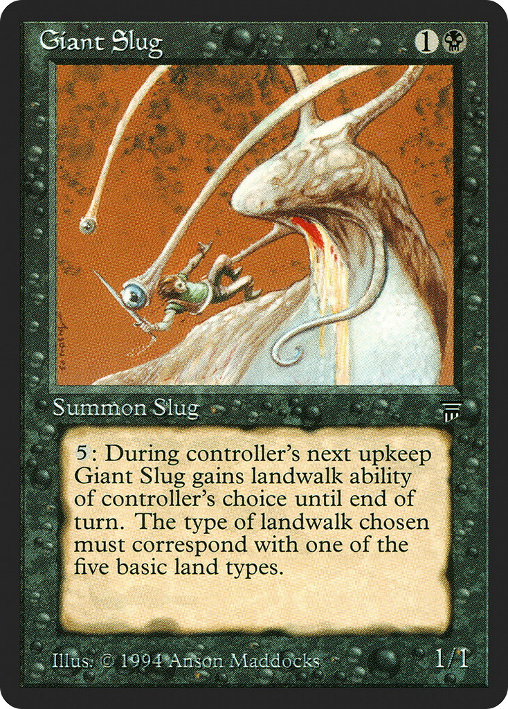 Magic: The Gathering - Giant Slug - Legends