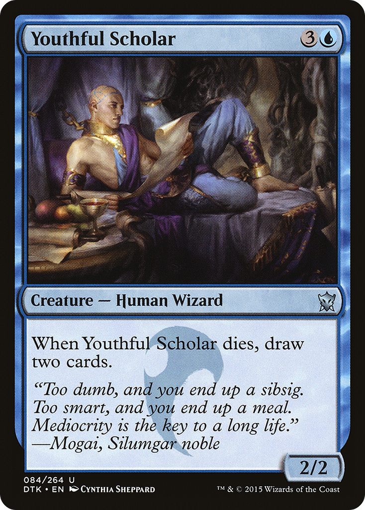 Magic: The Gathering - Youthful Scholar - Dragons of Tarkir