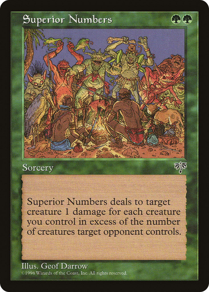 Magic: The Gathering - Superior Numbers - Mirage