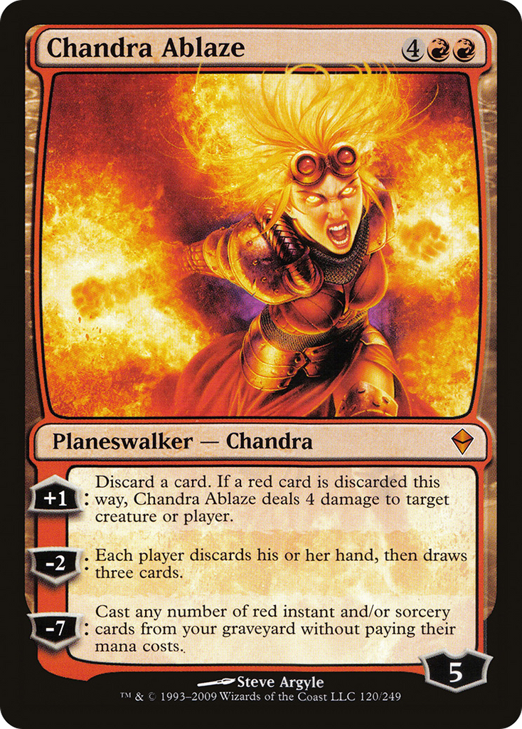 Magic: The Gathering - Chandra Ablaze - Zendikar