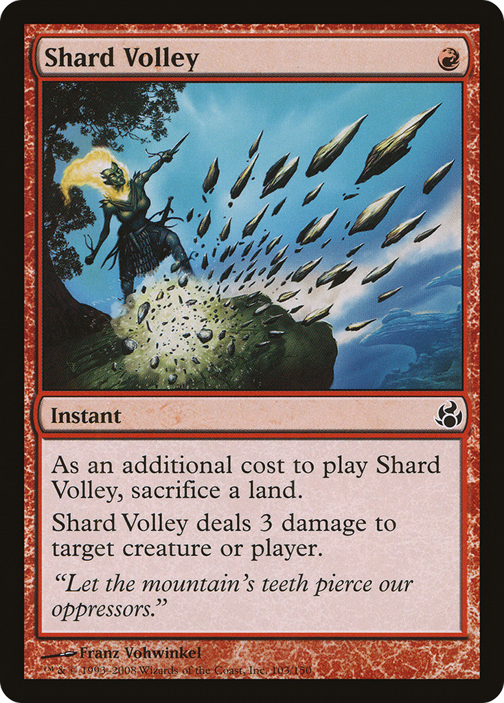 Magic: The Gathering - Shard Volley - Morningtide