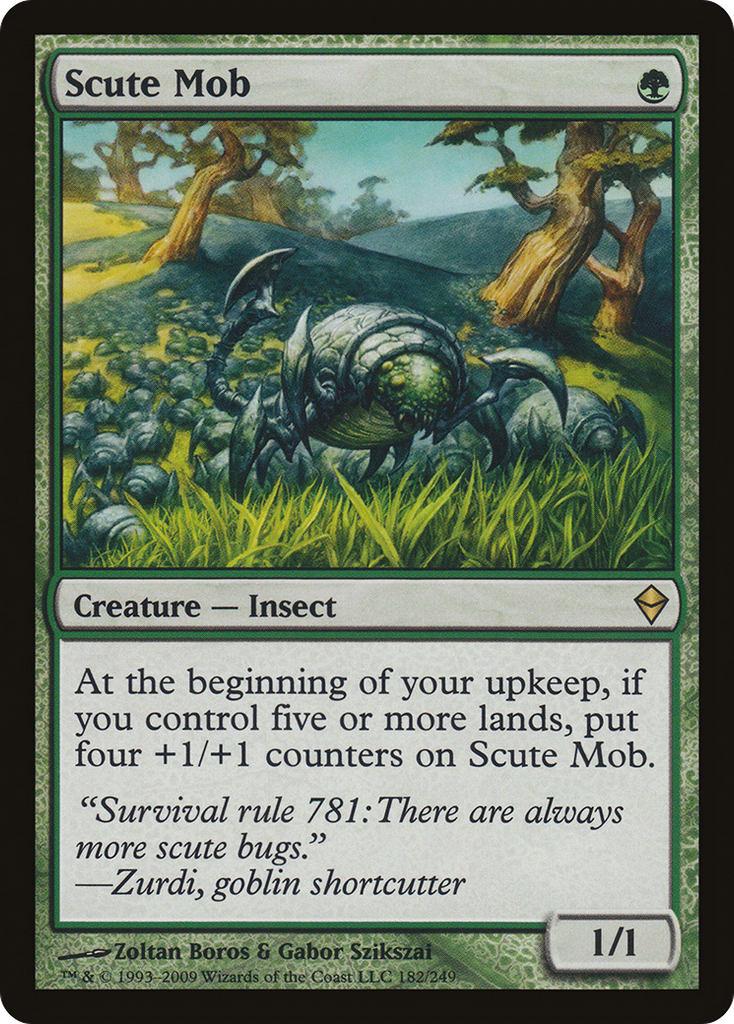 Magic: The Gathering - Scute Mob - Zendikar