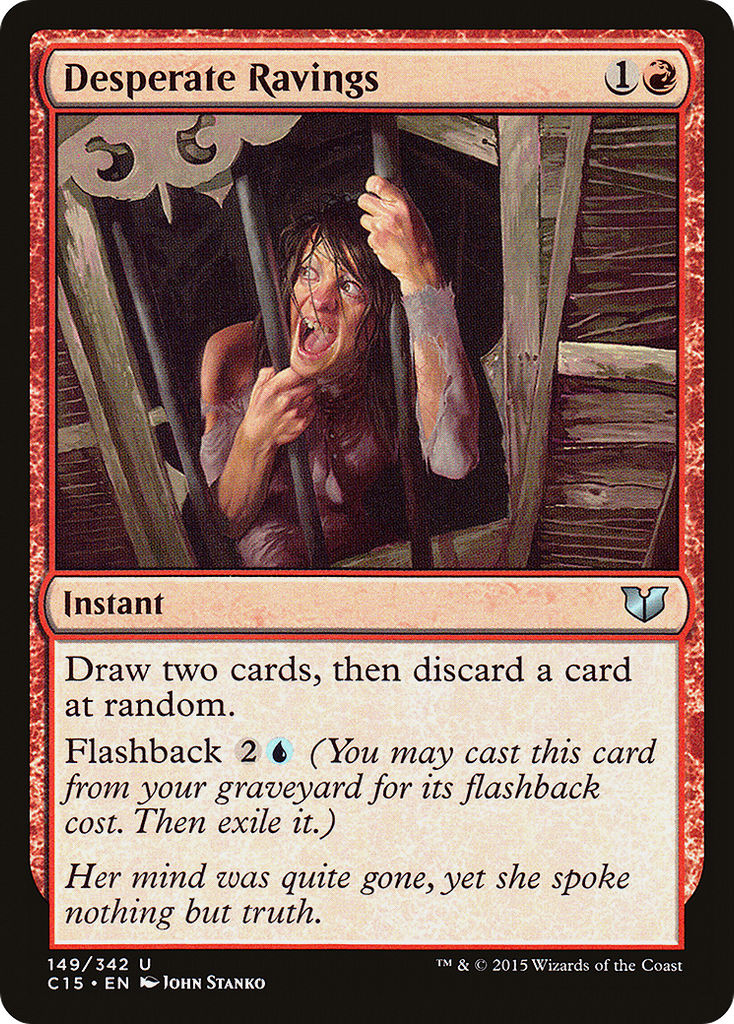 Magic: The Gathering - Desperate Ravings - Commander 2015