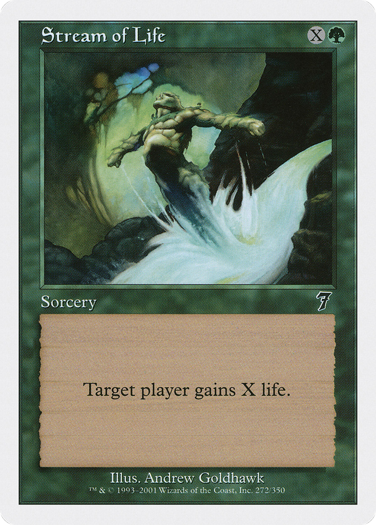 Magic: The Gathering - Stream of Life - Seventh Edition