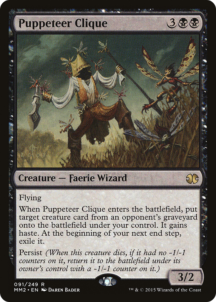 Magic: The Gathering - Puppeteer Clique - Modern Masters 2015