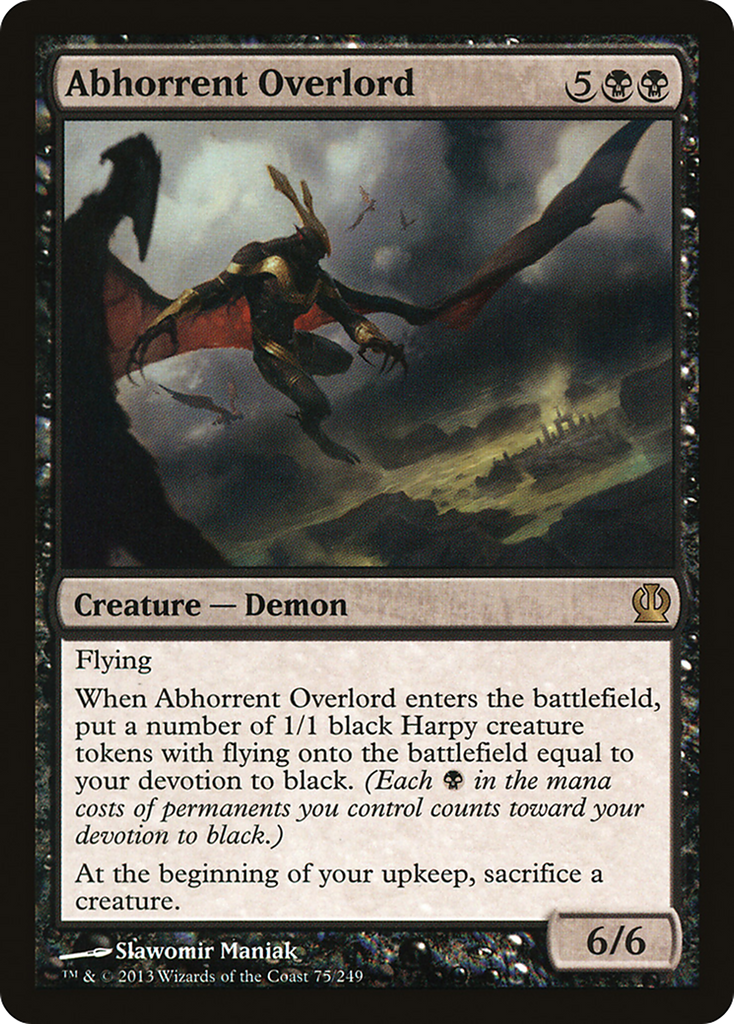 Magic: The Gathering - Abhorrent Overlord - Theros