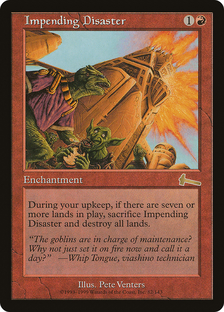 Magic: The Gathering - Impending Disaster - Urza's Legacy