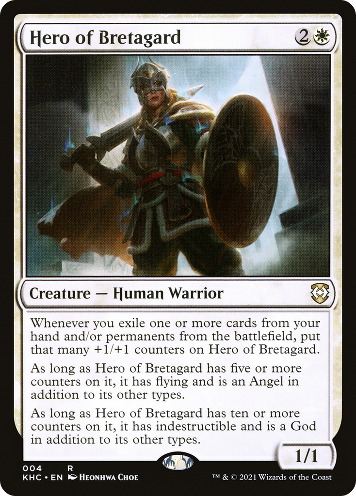 Magic: The Gathering - Hero of Bretagard - Kaldheim Commander