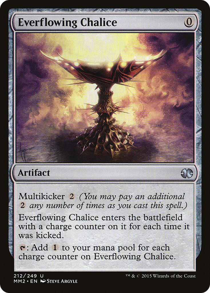 Magic: The Gathering - Everflowing Chalice - Modern Masters 2015