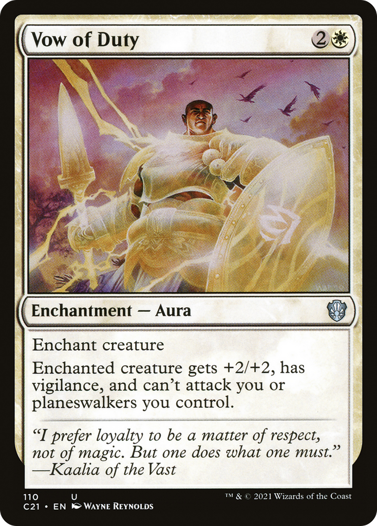 Magic: The Gathering - Vow of Duty - Commander 2021