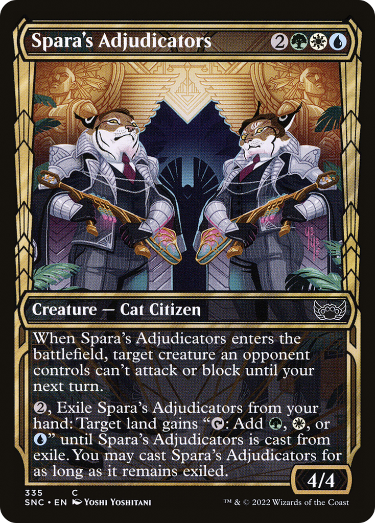 Magic: The Gathering - Spara's Adjudicators - Streets of New Capenna