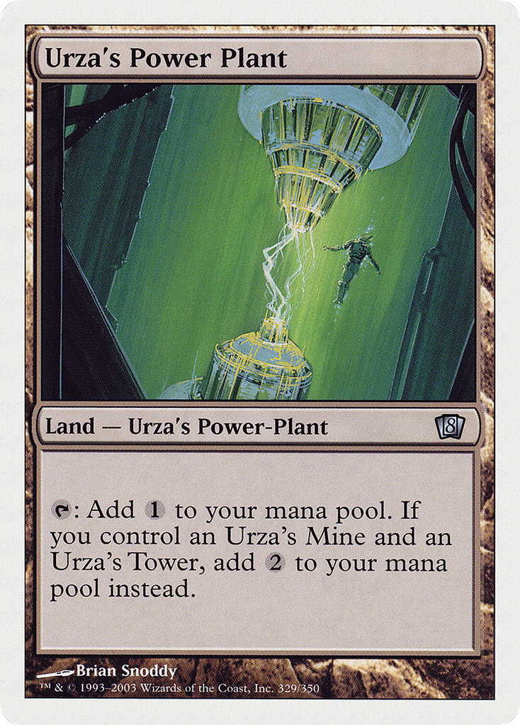 Magic: The Gathering - Urza's Power Plant - Eighth Edition