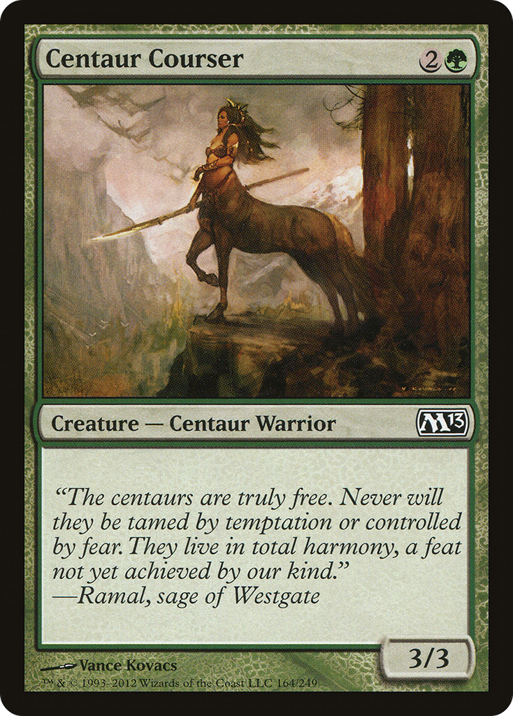 Magic: The Gathering - Centaur Courser - Magic 2013