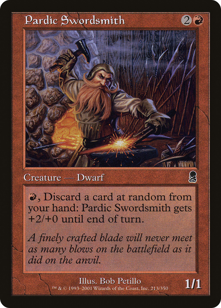 Magic: The Gathering - Pardic Swordsmith - Odyssey