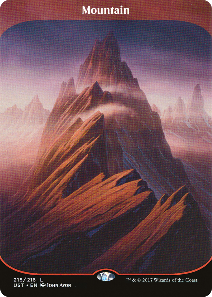 Magic: The Gathering - Mountain - Unstable