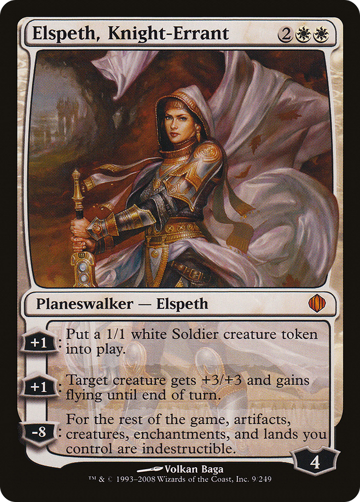 Magic: The Gathering - Elspeth, Knight-Errant - Shards of Alara