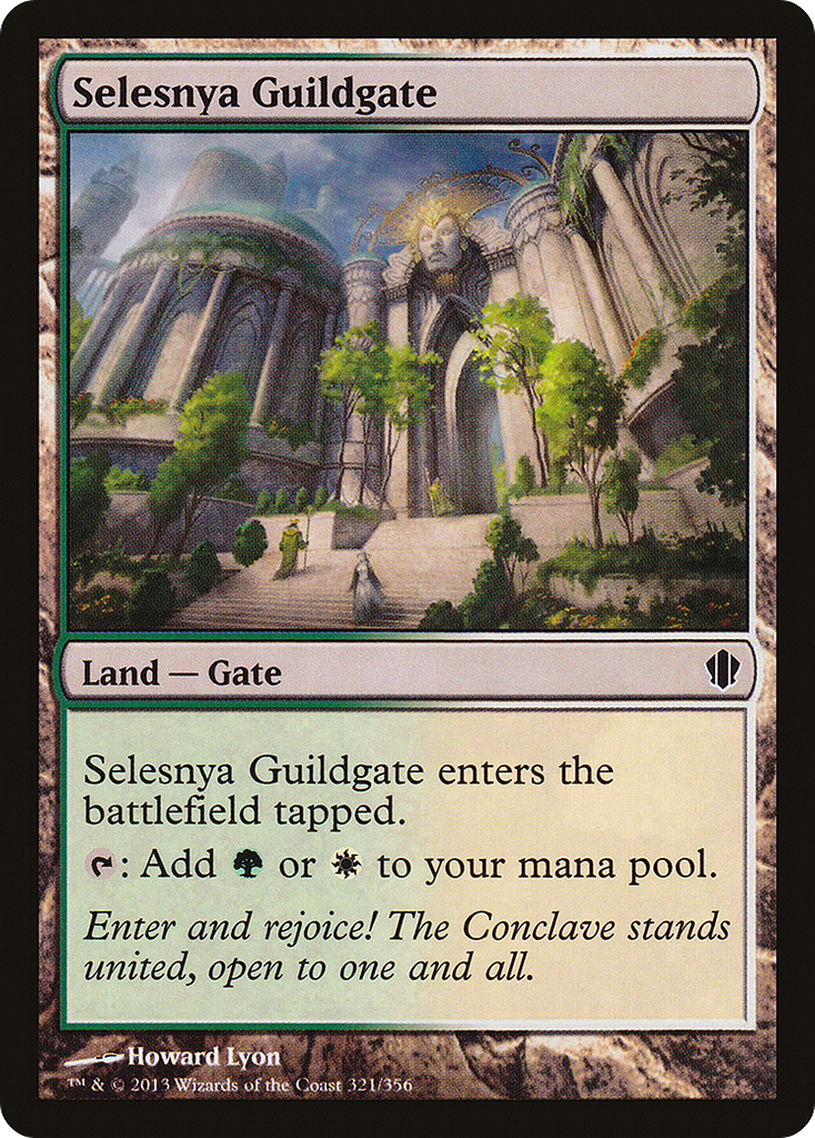 Magic: The Gathering - Selesnya Guildgate - Commander 2013