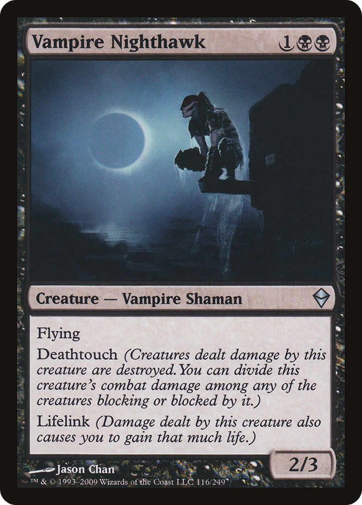 Magic: The Gathering - Vampire Nighthawk - Zendikar