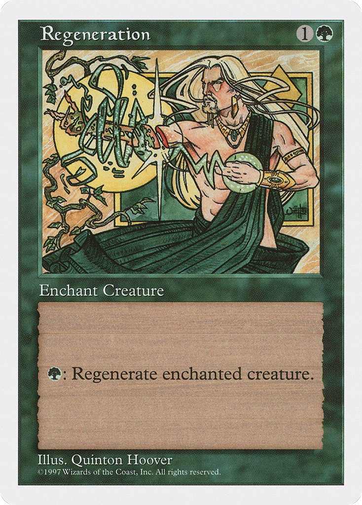 Magic: The Gathering - Regeneration - Fifth Edition