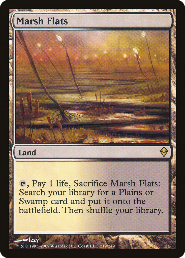 Magic: The Gathering - Marsh Flats - Zendikar