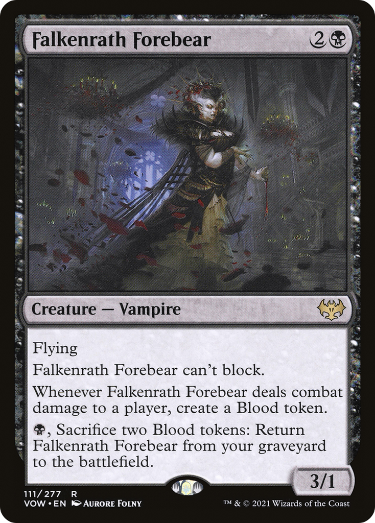 Magic: The Gathering - Falkenrath Forebear - Innistrad: Crimson Vow