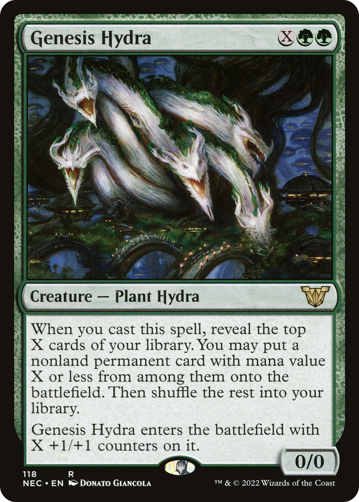 Magic: The Gathering - Genesis Hydra - Neon Dynasty Commander