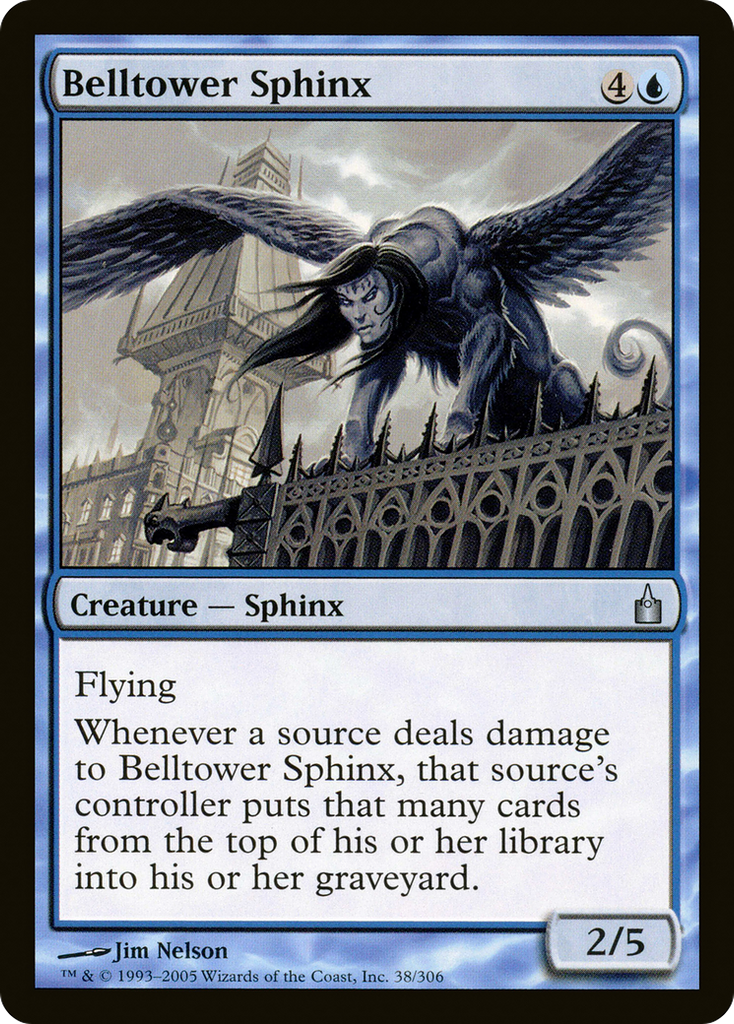Magic: The Gathering - Belltower Sphinx - Ravnica: City of Guilds