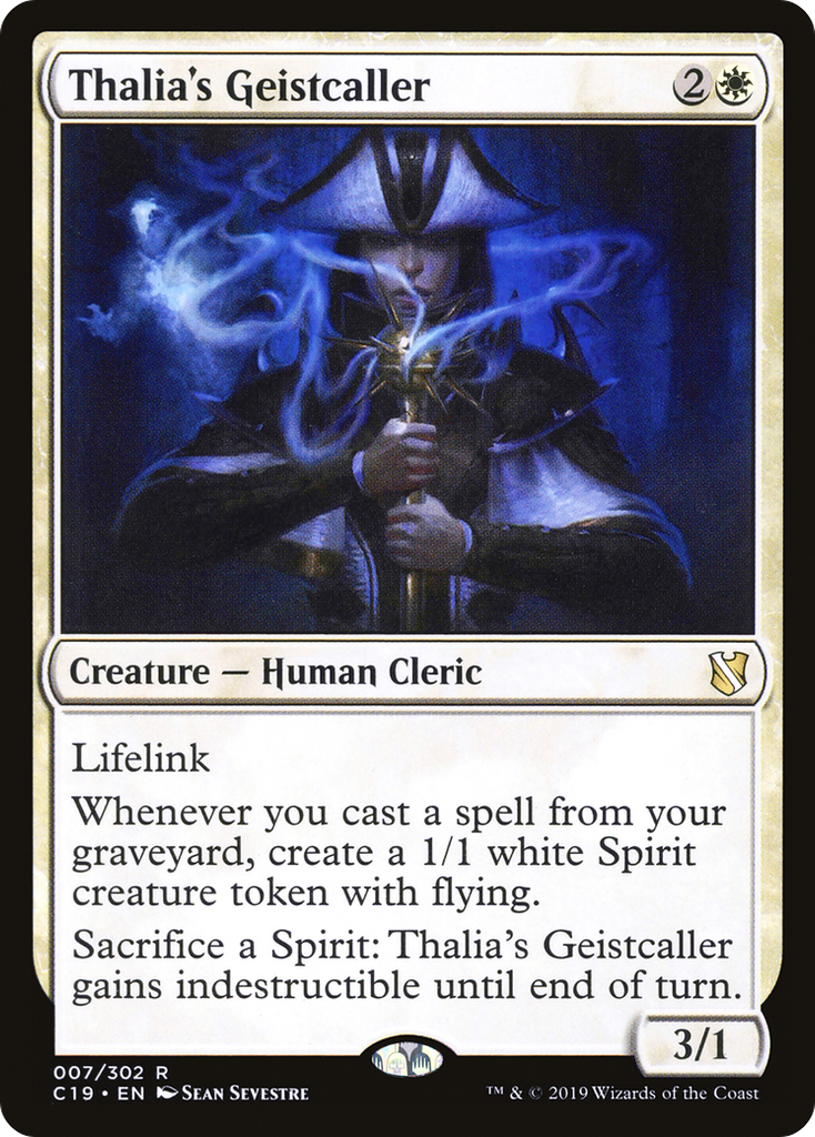 Magic: The Gathering - Thalia's Geistcaller - Commander 2019